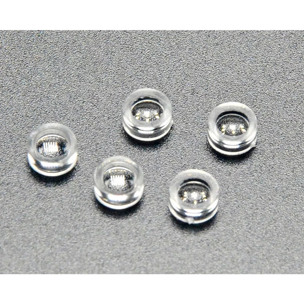 5pcs 7mm Dia Plastic Laser Focusing Lens Collimating Lens for Laser Diodes - Image 2