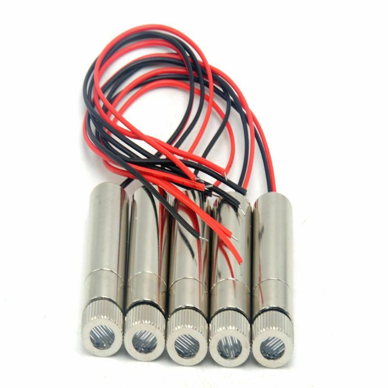 5pcs Adjustable 650nm 10mw Red Laser Diode Module Line Beam Light 120 degrees - Image 5