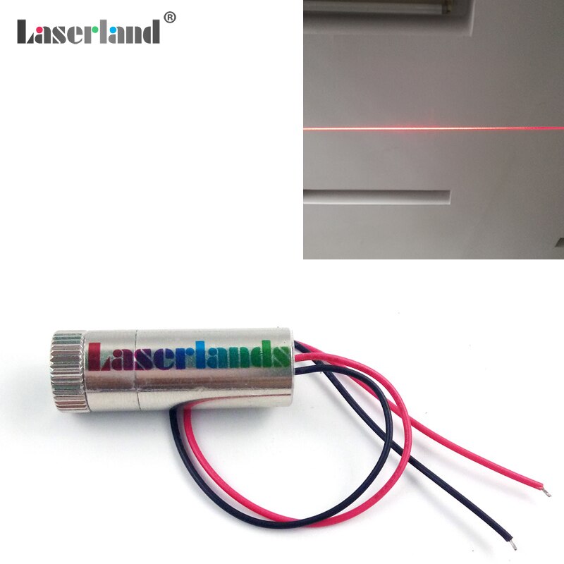5pcs Focusable 3VDC 635nm 5mW Orange Red Line Generator Laser Diode Module 60 - Image 2