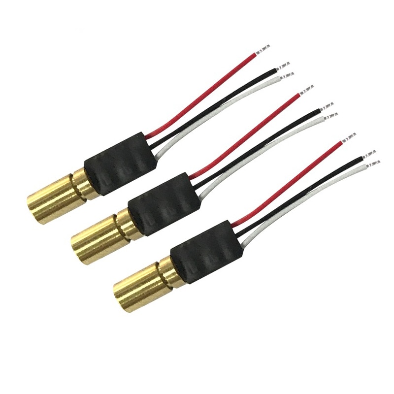 635nm 10mW Red Dot Laser Module Emitting Diode TTL Frequency Modulation 50KHZ - Image 2