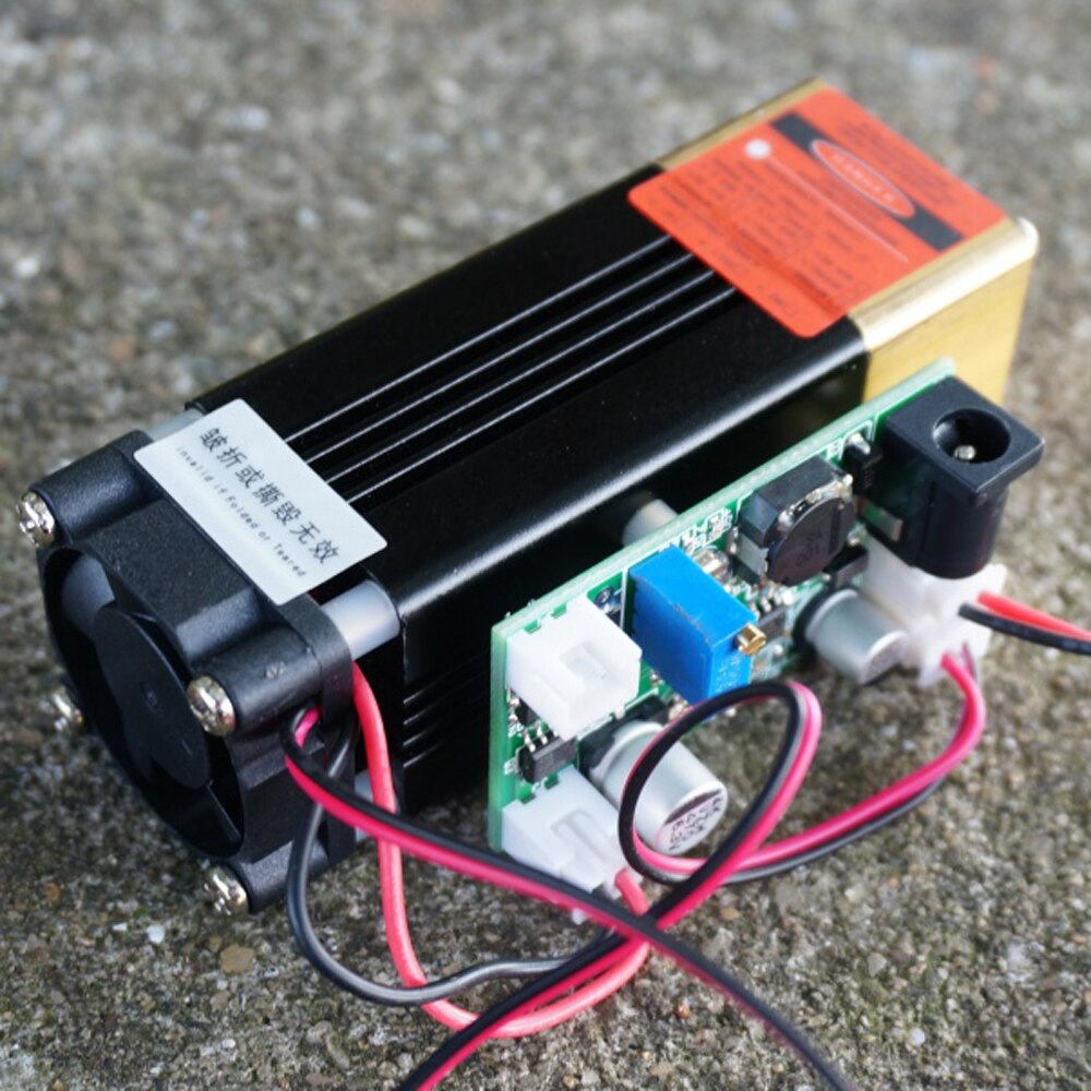 635nm 638nm 1W 1000mW 12V Adjustable Focus Orange Red Laser Head Module DIY