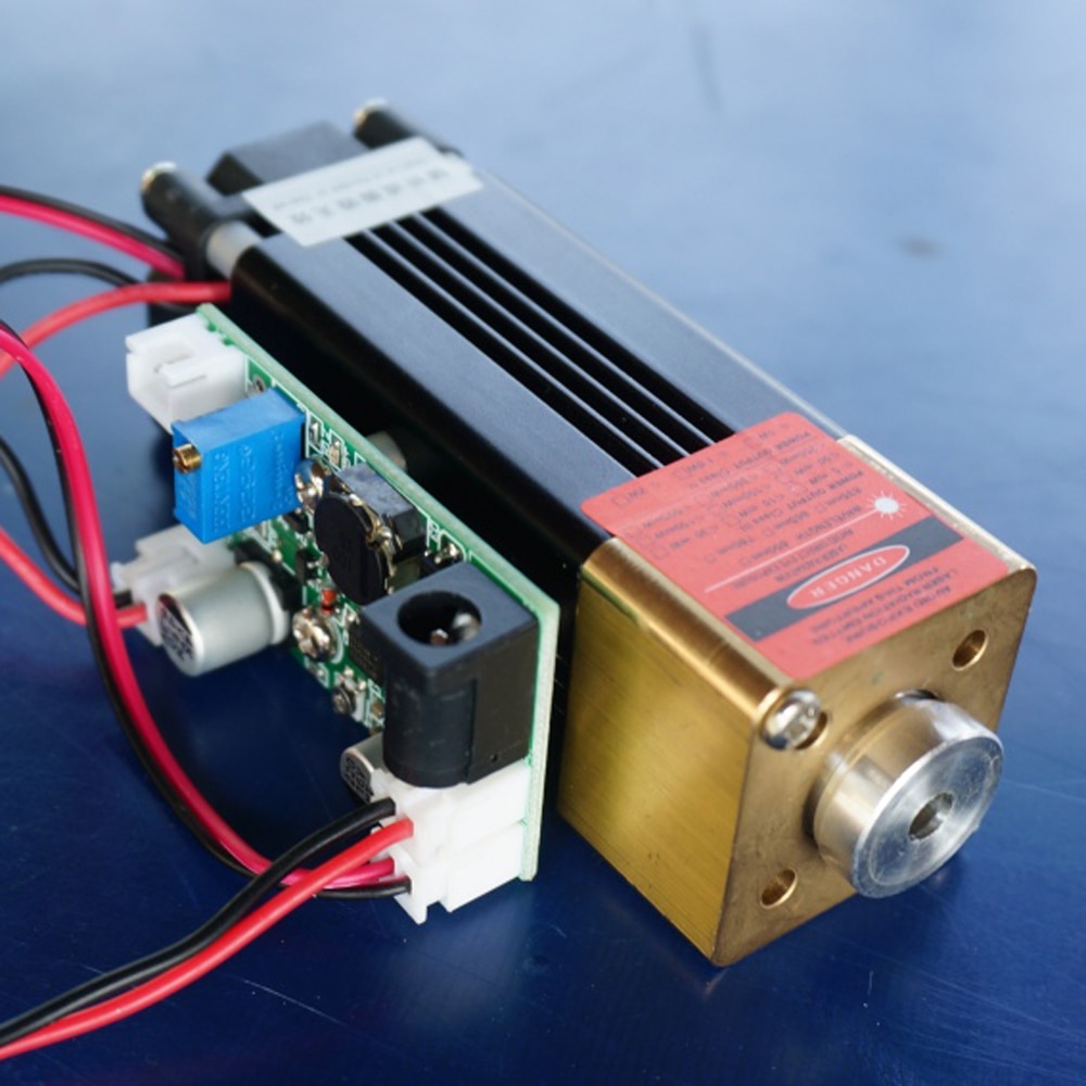 635nm 638nm 1W 1000mW 12V Adjustable Focus Orange Red Laser Head Module DIY - Image 2