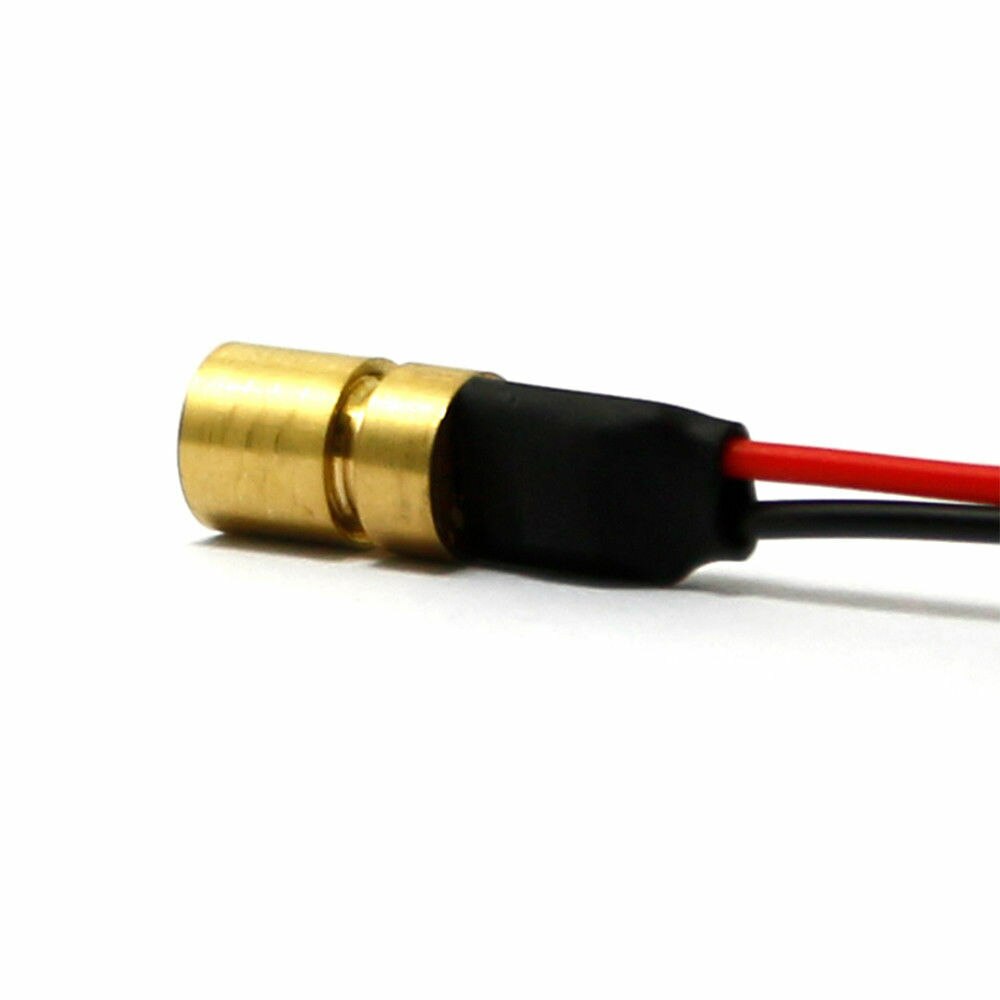 635nm 638nm 3mW 3V Orange-Red Dot Laser Diode Module 6x10mm - Image 2