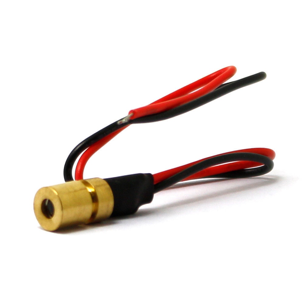 635nm 638nm 3mW 3V Orange-Red Dot Laser Diode Module 6x10mm - Image 4