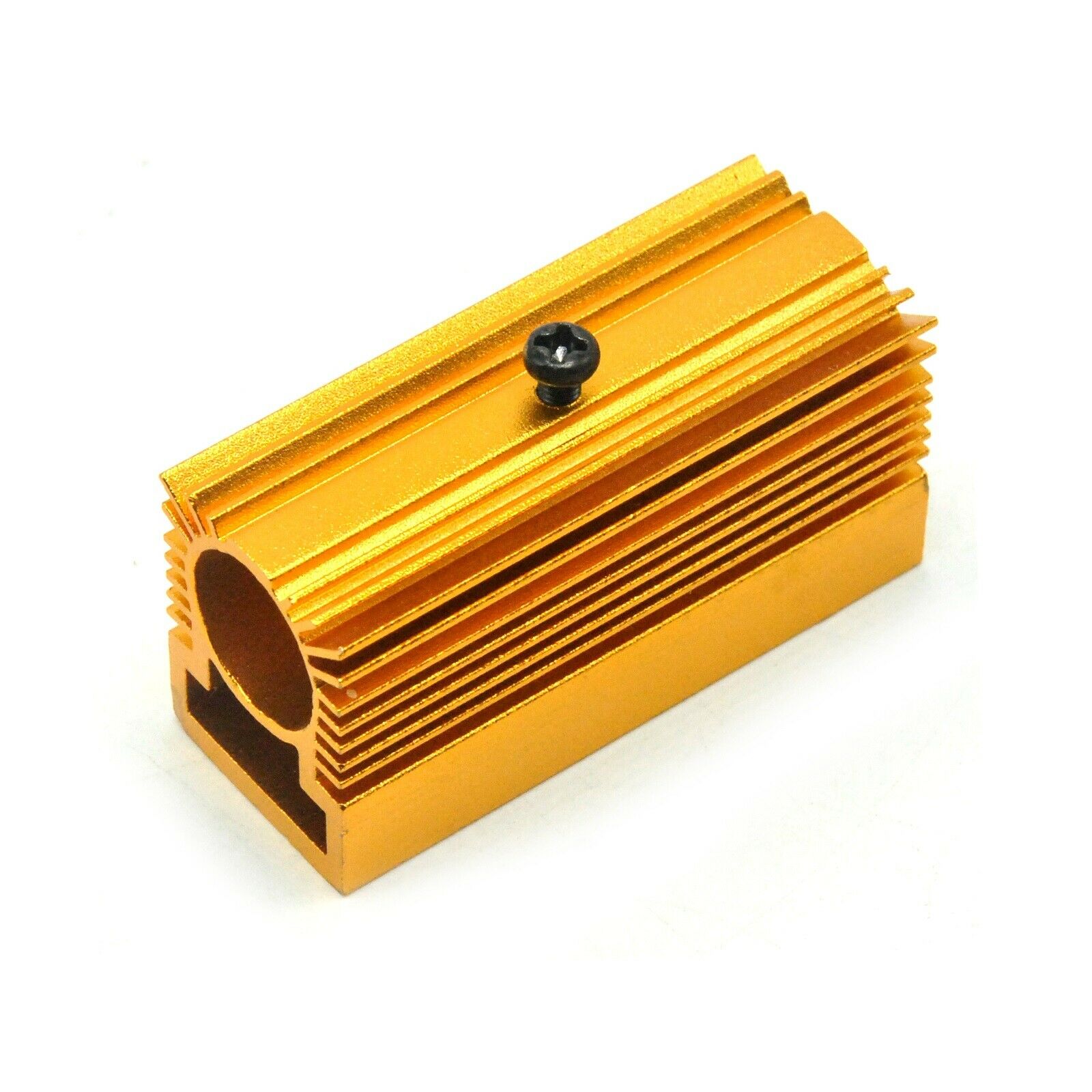 650nm 100mW Red Dot Line Cross Head Focusable Laser Diode Module with 5V Adapter Heatsink - Image 4