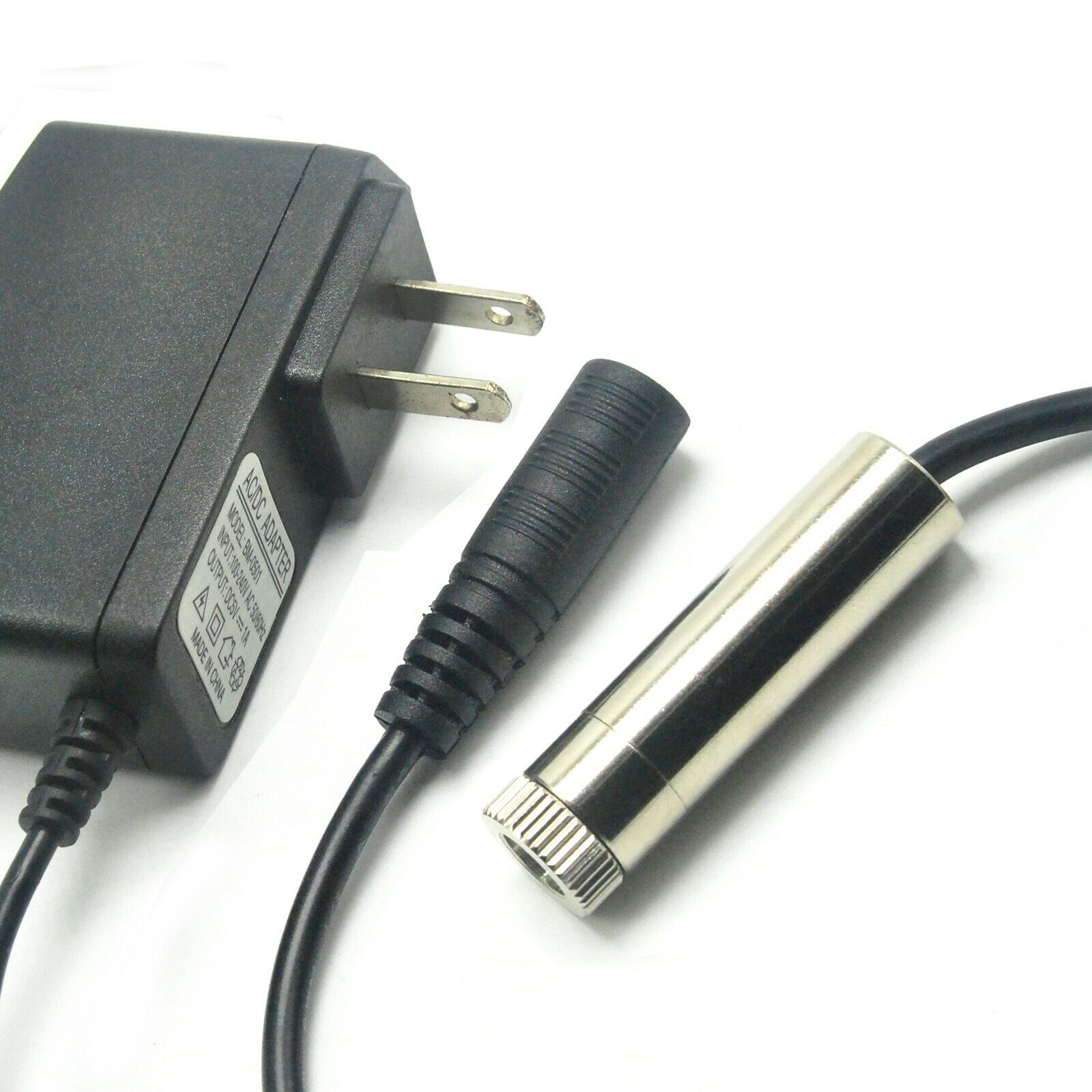 650nm 100mW Red Dot Line Cross Head Focusable Laser Diode Module with 5V Adapter Heatsink - Image 5