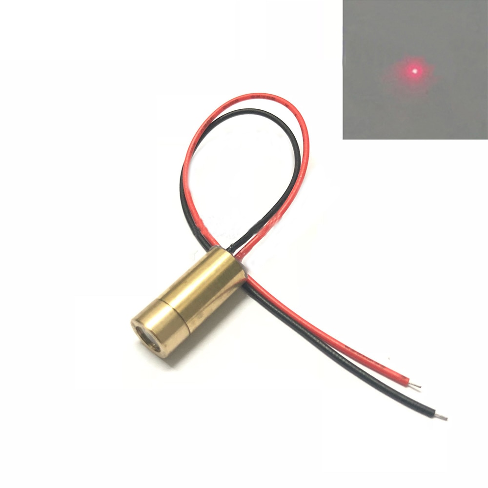 650nm 5mW 3V/5V 9mm Cross Line Dot 9*21mm Industrial MINI Laser Module Red Locate Laser Head LD Module Laser Medical positioning - Image 4