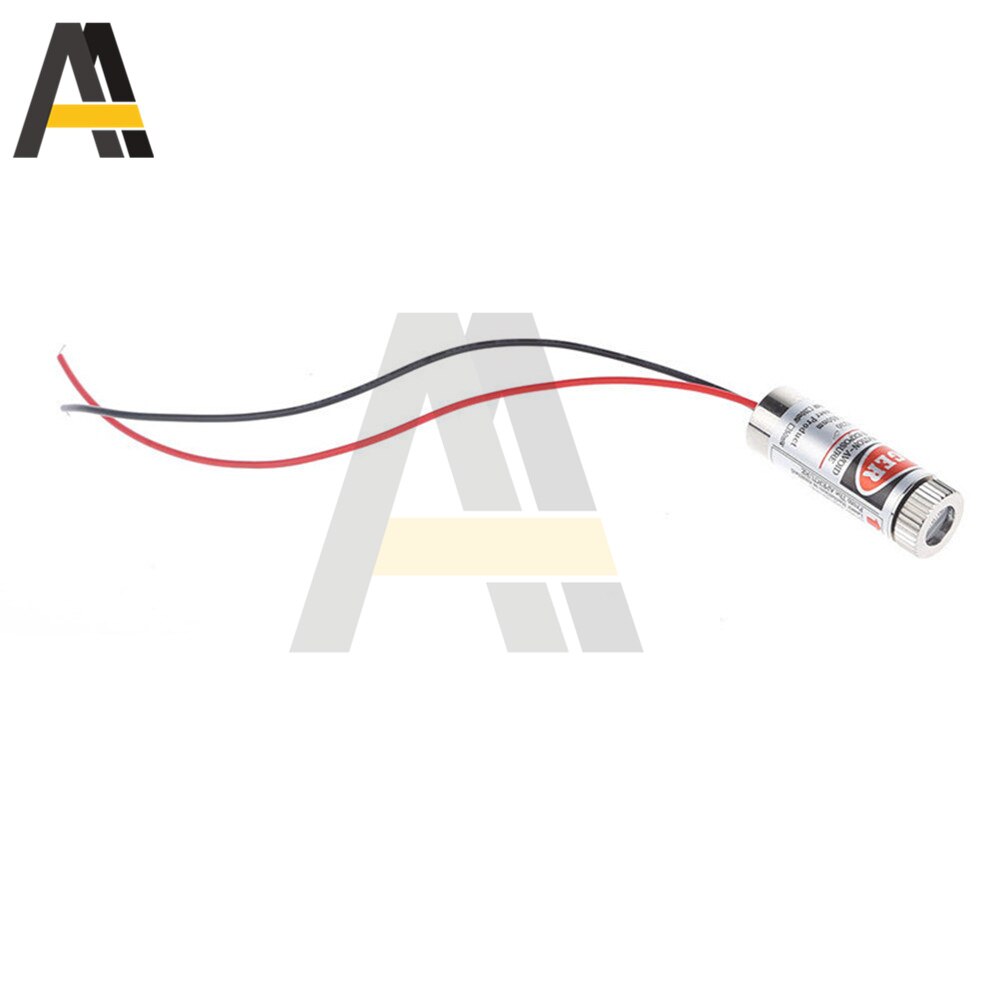 650nm 5mW Red Point/ Line /Cross Laser Module Head Glass Lens Focusable Focus 3-5V Adjustable Laser Diode Head Industrial P0.05 - Image 5