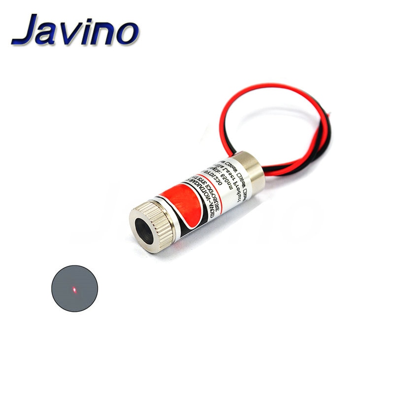 650nm 5mW Red Point / Line / Cross Laser Module Head Glass Lens Focusable Focus Adjustable Laser Diode Head Industrial Class - Image 2