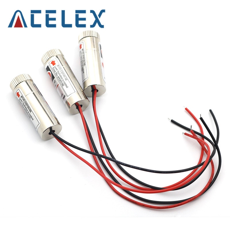 650nm 5mW Red Point / Line / Cross Laser Module Head Glass Lens Focusable Focus Adjustable Laser Diode Head Industrial Class - Image 2
