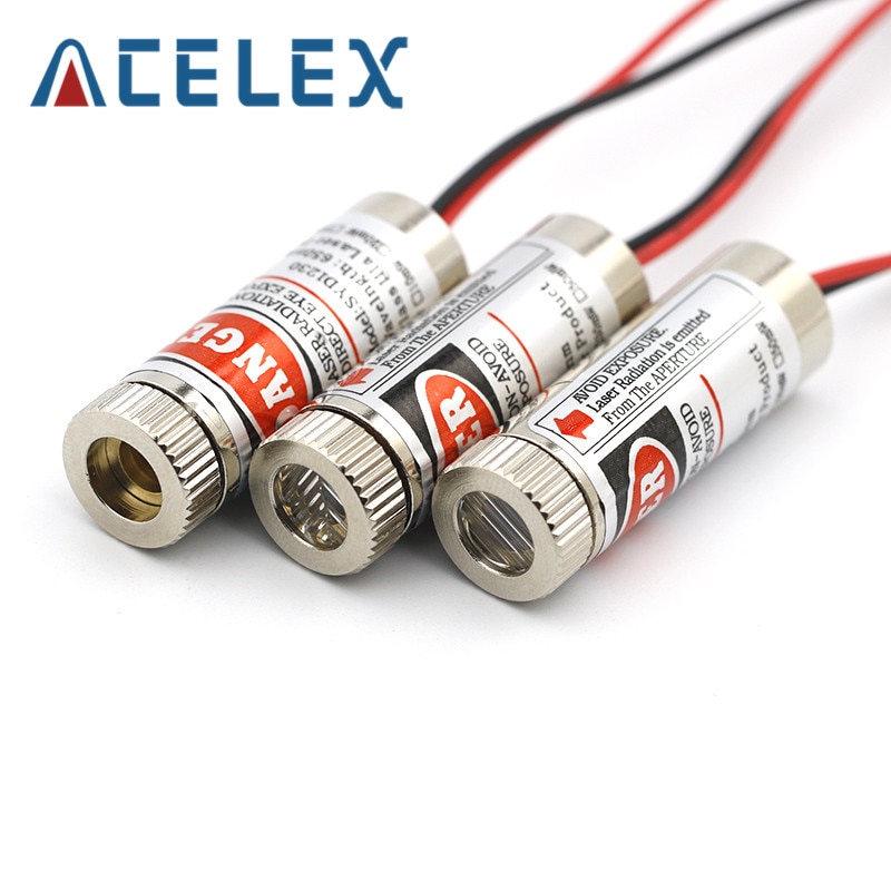 650nm 5mW Red Point / Line / Cross Laser Module Head Glass Lens Focusable Focus Adjustable Laser Diode Head Industrial Class - Image 4