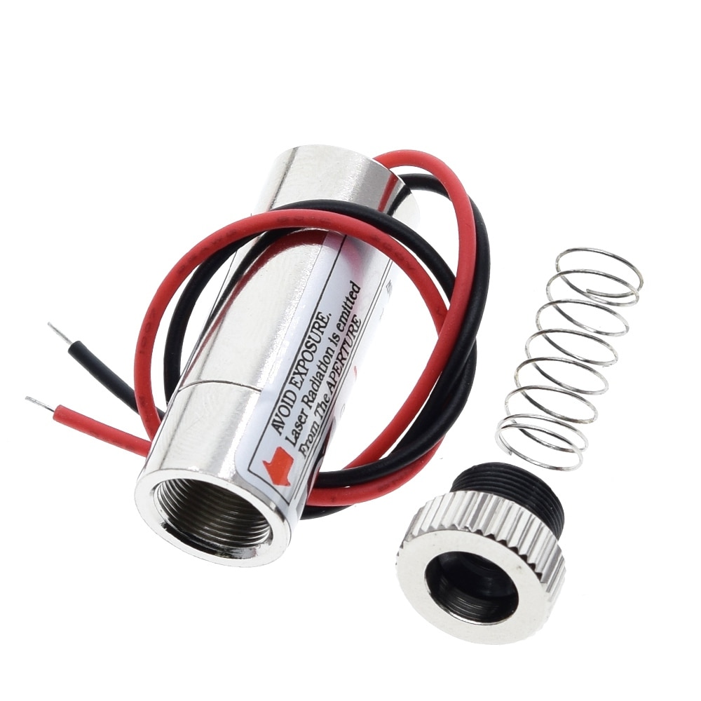 650nm 5mW Red Point / Line / Cross Laser Module Head Glass Lens Focusable Focus Adjustable Laser Diode Head Industrial Class - Image 2