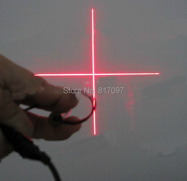 650nm 5mW red laser module cross line dimmable w/Built-in Driving board 3V-5V voltage industrial lasers DIY laser diode Lab - Image 2