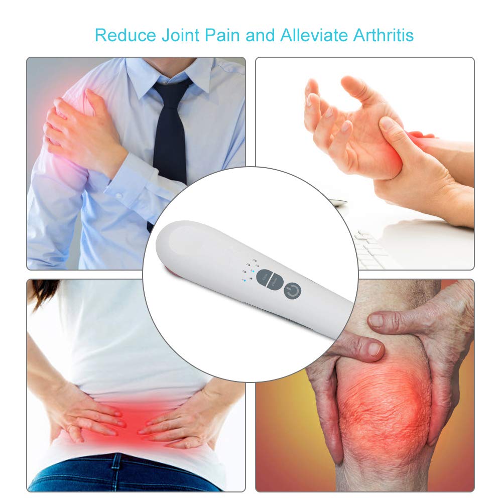 650nm 808nm LLLT Low Level Diode Laser Physiotherapy Muscle Shoulder Pain Relief Device Medical Instrument with Free Goggles - Image 2