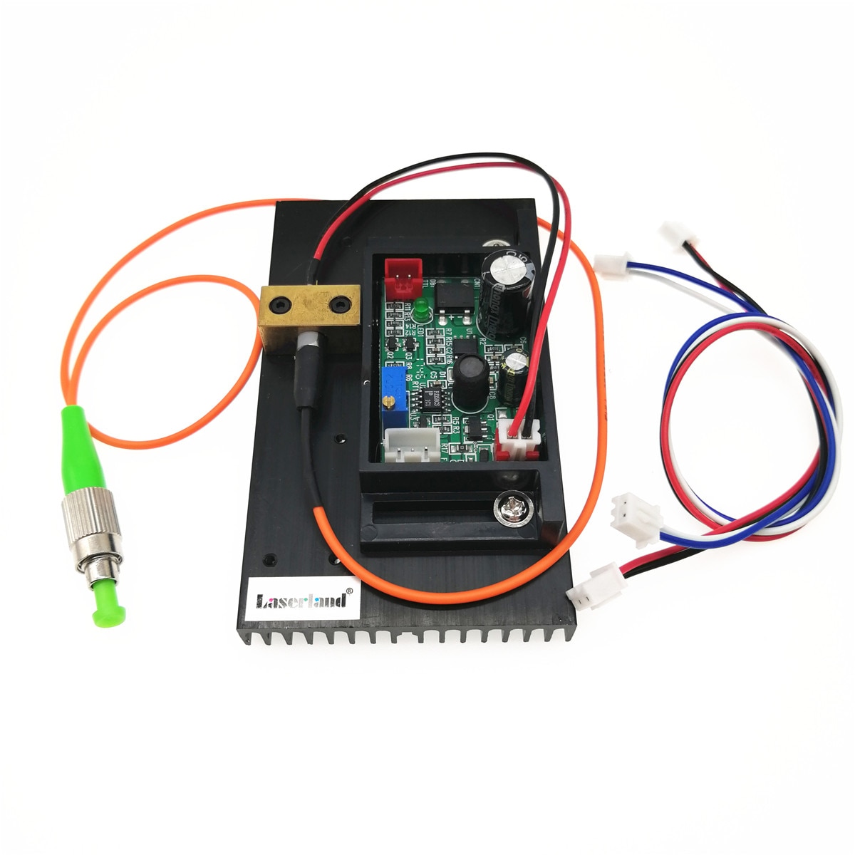 658nm 10mw 62.5/125um FC/APC Red Fiber Pigtail Laser Diode Module 12VDC TTL 1m - Image 4