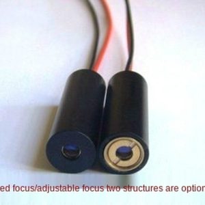 660nm200mw High-power Red Light Positioning Laser Laser Module Emitting Diode Lamp Head with Fixed Focus and Adjustable Focus