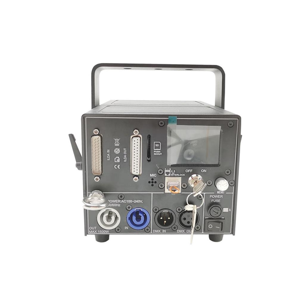 6W RGB diode galvo scanner laser disco light dj light stage light 6W laser output ILDA DMX SD card sound control Professional