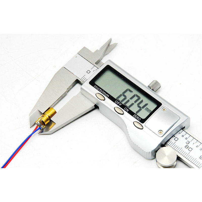 6x10mm 650nm 1mw Red Dot Laser Diode Module 3VDC Industrial APC Driver Focusable - Image 3