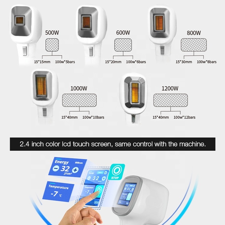 755nm 808nm 1064nm diode laser portable hair removal 3 waves - Image 3