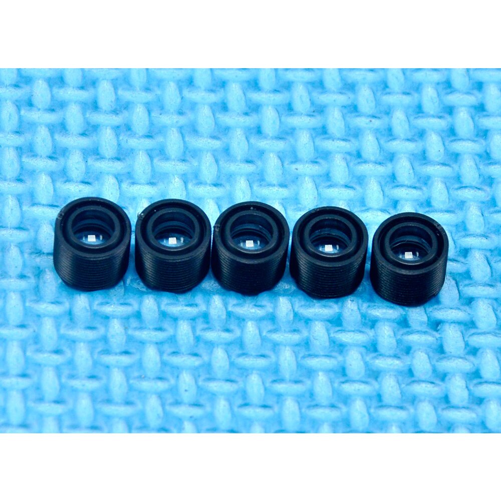 7mm 200nm-1100nm Diode Blue Red IR Laser Plastic Collimating Lense Dot Focus Optics Lens M9 P0.5 Thread