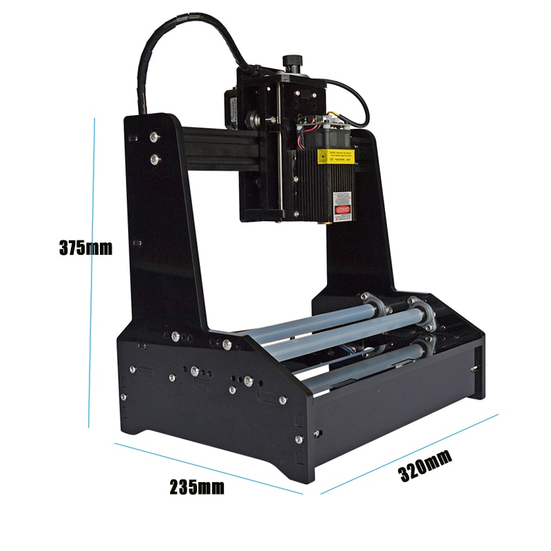 7w/10w/15w Small Cylindrical Laser Engraving Machine Can Engrave Cylindrical Stainless Steel Automatic DIY Cutting CNC Router