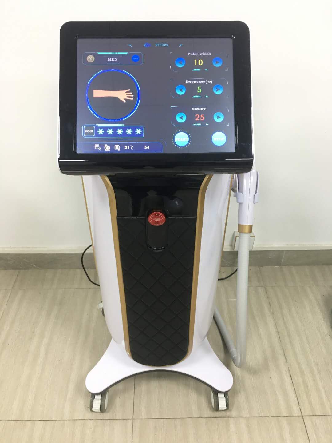 808Nm Diode 808 Laser Hair Removal Device Painless Permanent Stack/hair laser removal - Image 2