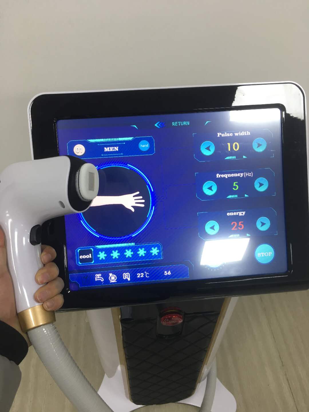 808Nm Diode 808 Laser Hair Removal Device Painless Permanent Stack/hair laser removal - Image 3