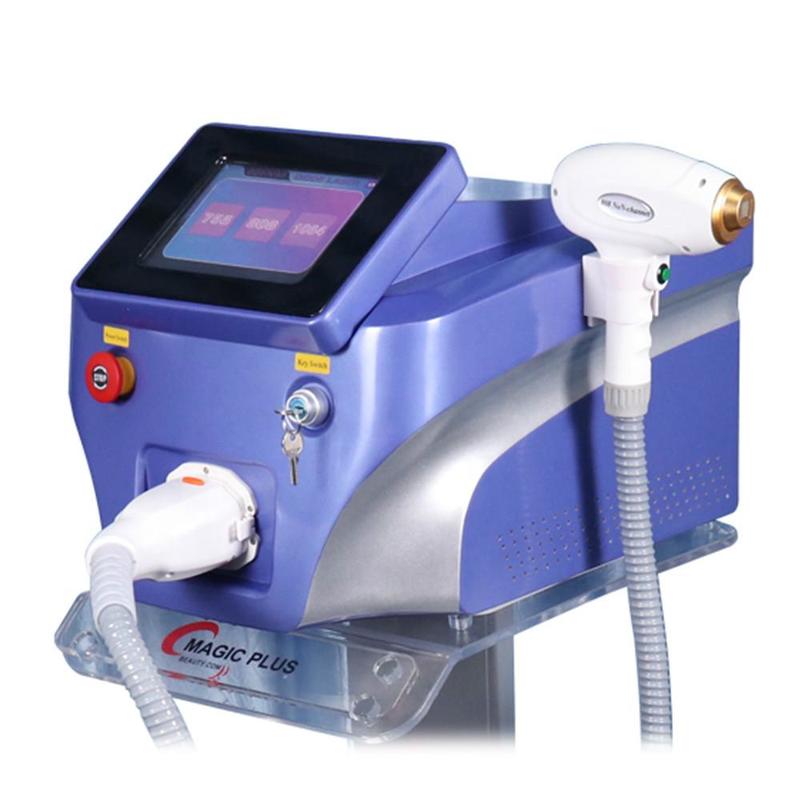 808nm Diode Hair Removal Device 200W Double Heads 5000000 Shoots Permanent Laser Epilator & Skin Care Whitening SPA