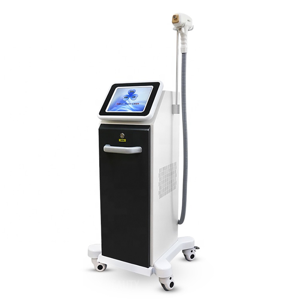 808nm Diode Laser Painless Hair Removal System Fast Cooling Skin Rejuvenation SHR Machine - Image 2