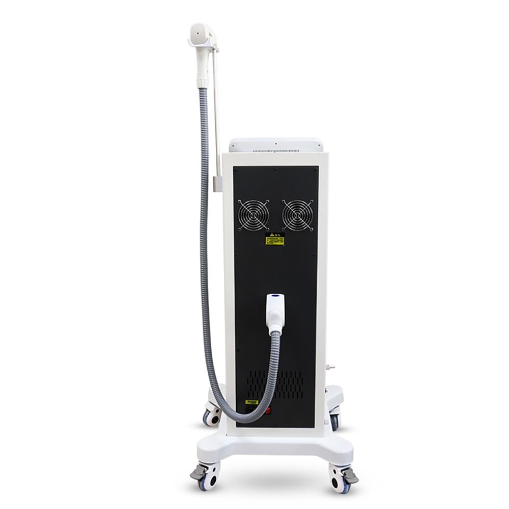 808nm Diode Laser Painless Hair Removal System Fast Cooling Skin Rejuvenation SHR Machine