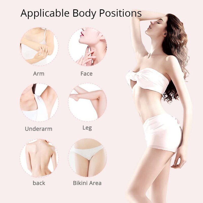 808nm Diode Laser Whitening Hair Removal Machine Painless Long-lasting Hair Remover Home Use Spa Salon Pores Skin Care Device - Image 5