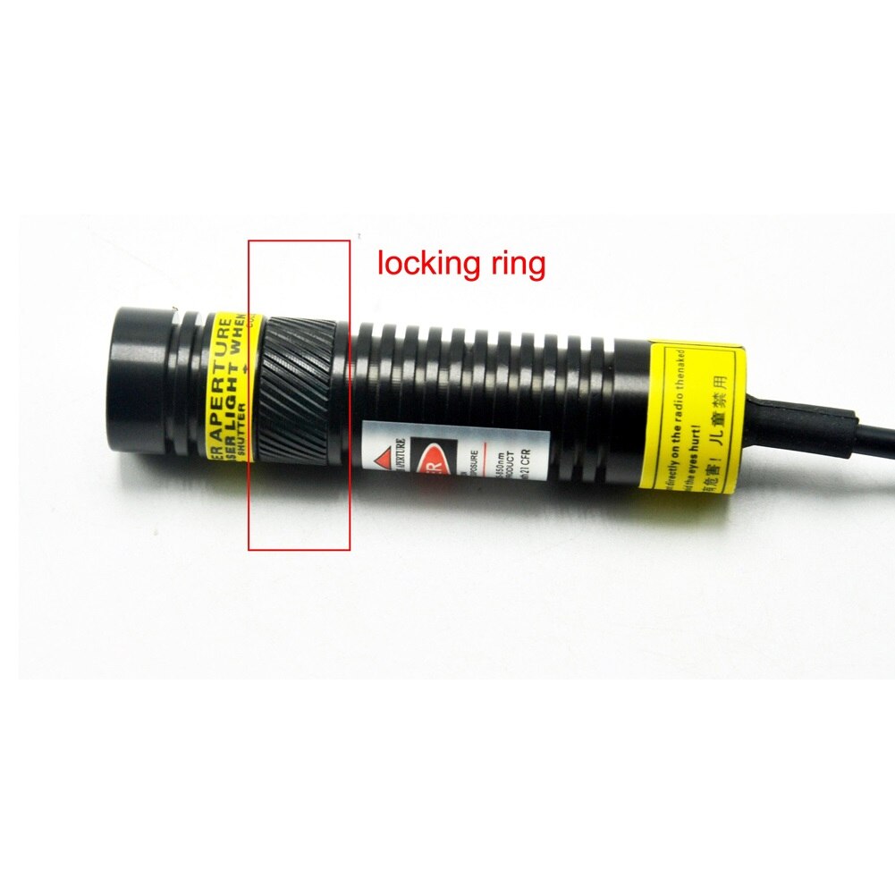 830nm 250mW IR Dot High Power Focusable Laser Diode Module Infrared 16x68mm with 5V Adapter - Image 2