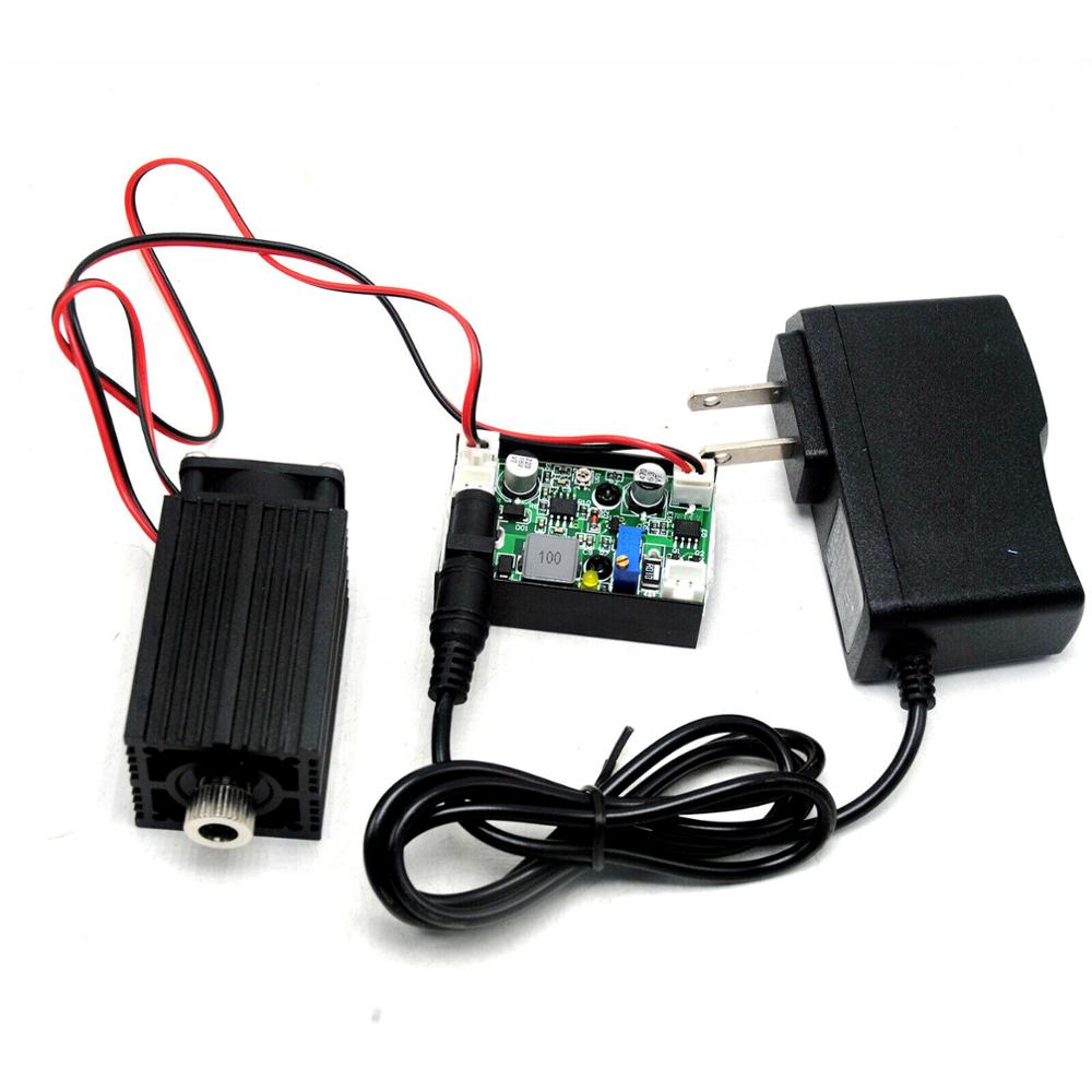 850nm 1W 1000mW Dot Infrared Laser Module IR Diode Long-Time Work w/12V Adapter - Image 2
