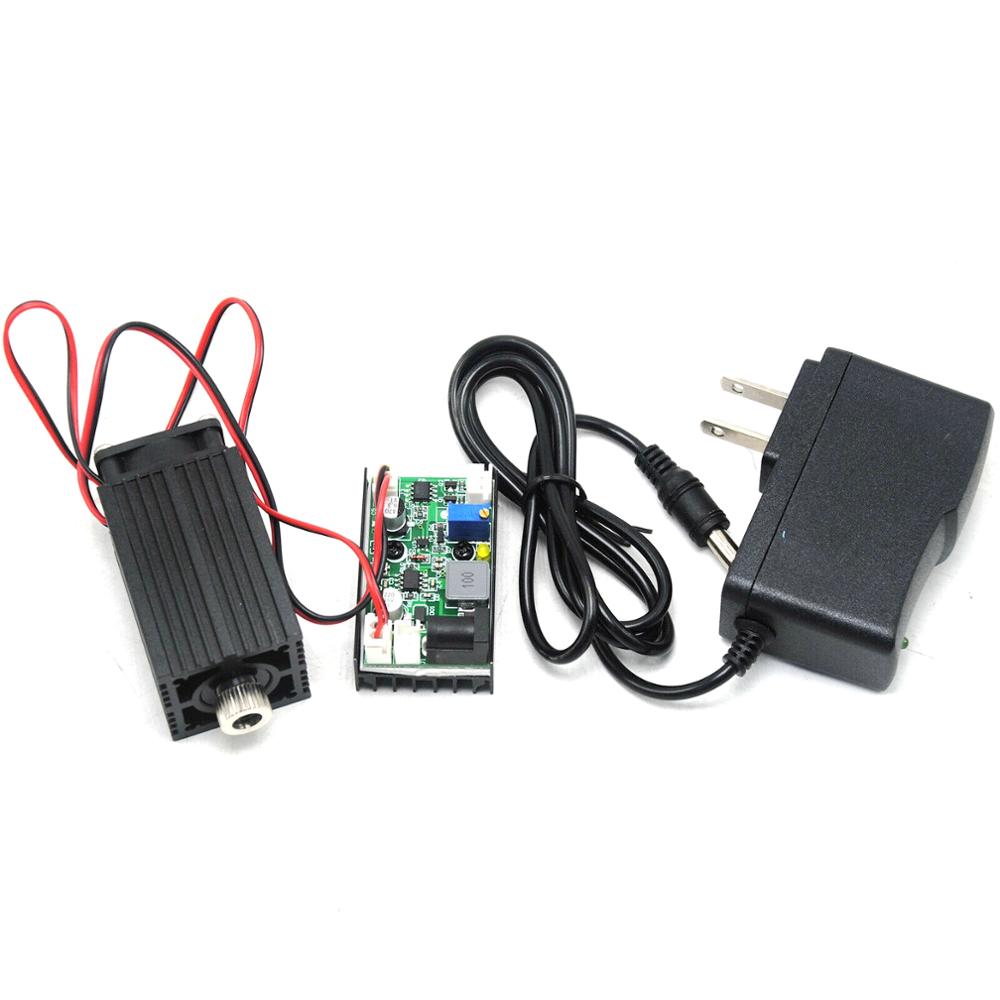 850nm 1W 1000mW Dot Infrared Laser Module IR Diode Long-Time Work w/12V Adapter