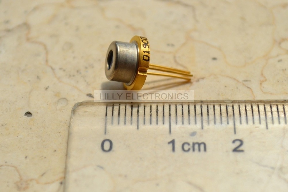 9.0mm 1.0W 808nm Infrared IR Laser Diode TO-5 with Window Glass Top DIY Lab - Image 3