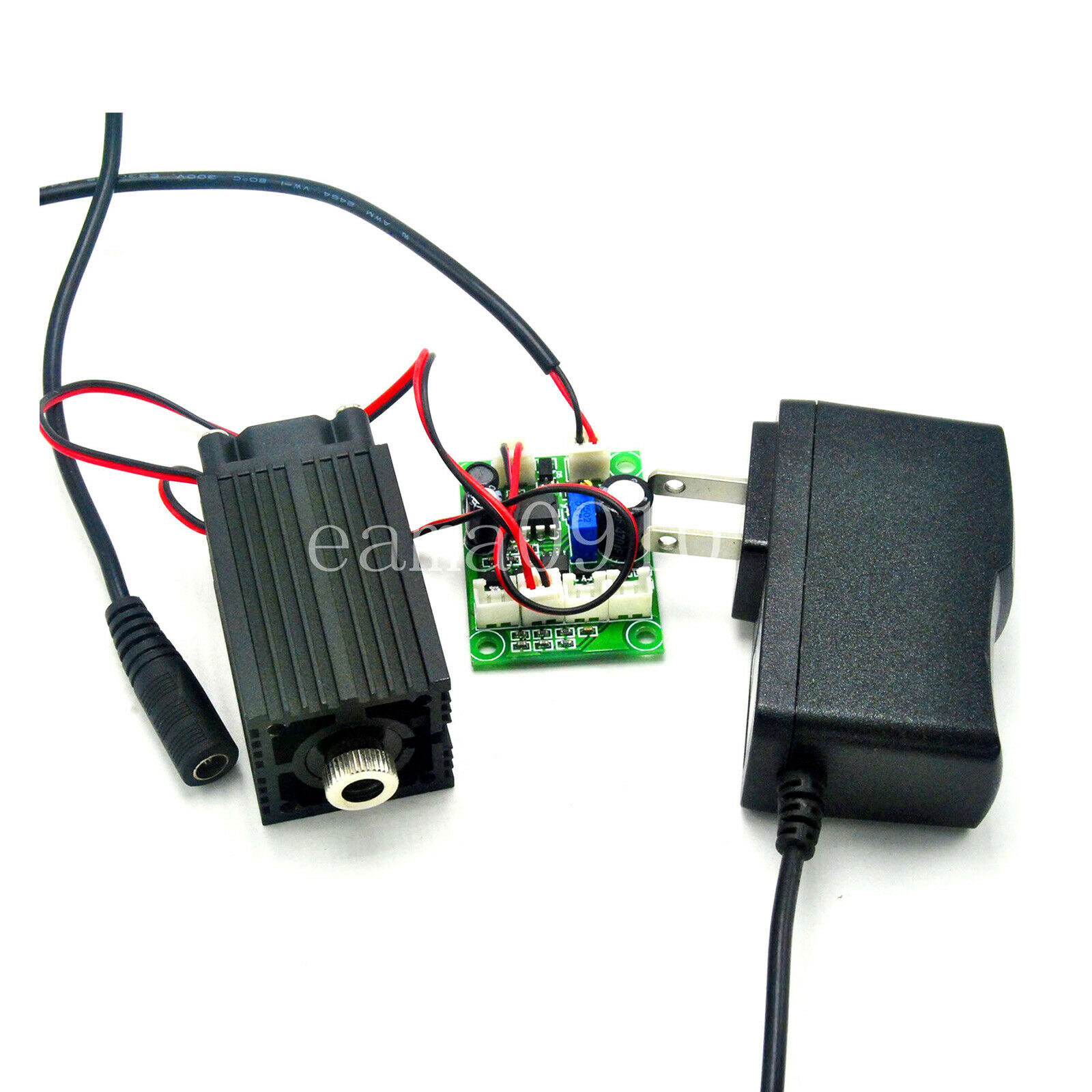 90mW 515nm 520nm Grass Green Dot Laser Didoe Module Long Working w/ 12V Adapter - Image 4