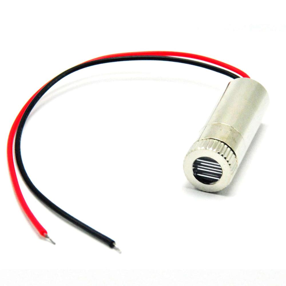980nm 100mW Dot Line Cross Diode Laser Module 3 in 1 Infrared 12mm Adjusted 3-5VDC - Image 4