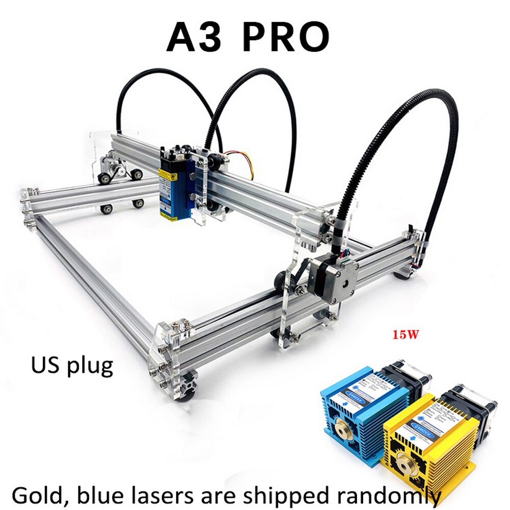 A3 Pro Mini laser cutting machine 2.5mw/5500wm/3500wm/5500mw/7w/15w laser head DIY laser machine laser engraver 15w Wood cutting - Image 5