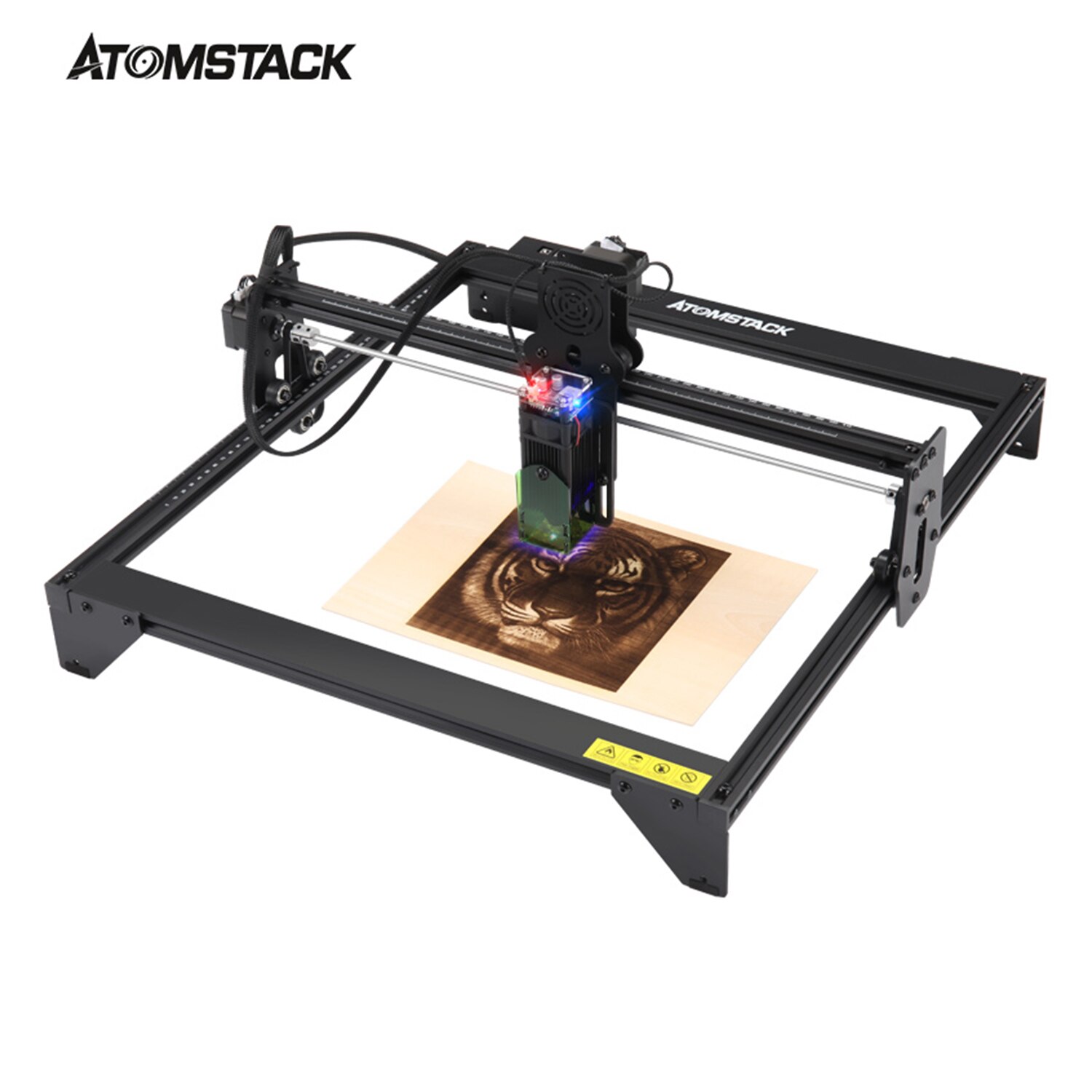 ATOMSTACK A5 20W Laser Engraver CNC Quick Assembly 410*400mm Carving Area Full-metal Structure Desktop DIY Engraving Machine - Image 2