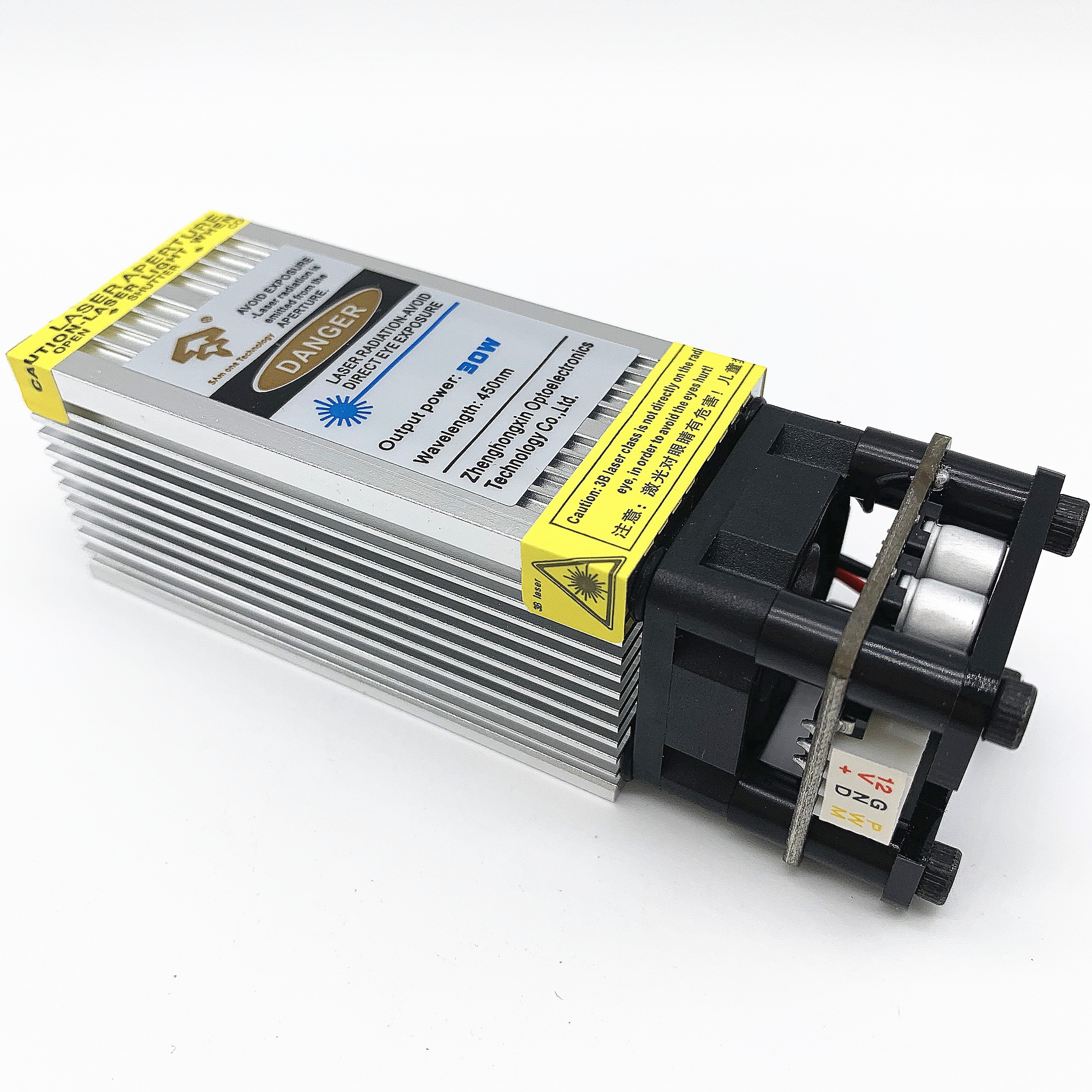Actual 30W laser head, high transmittance, blue laser module ultra-fast engraving stainless steel and oxidized metal, PWM TTL - Image 2