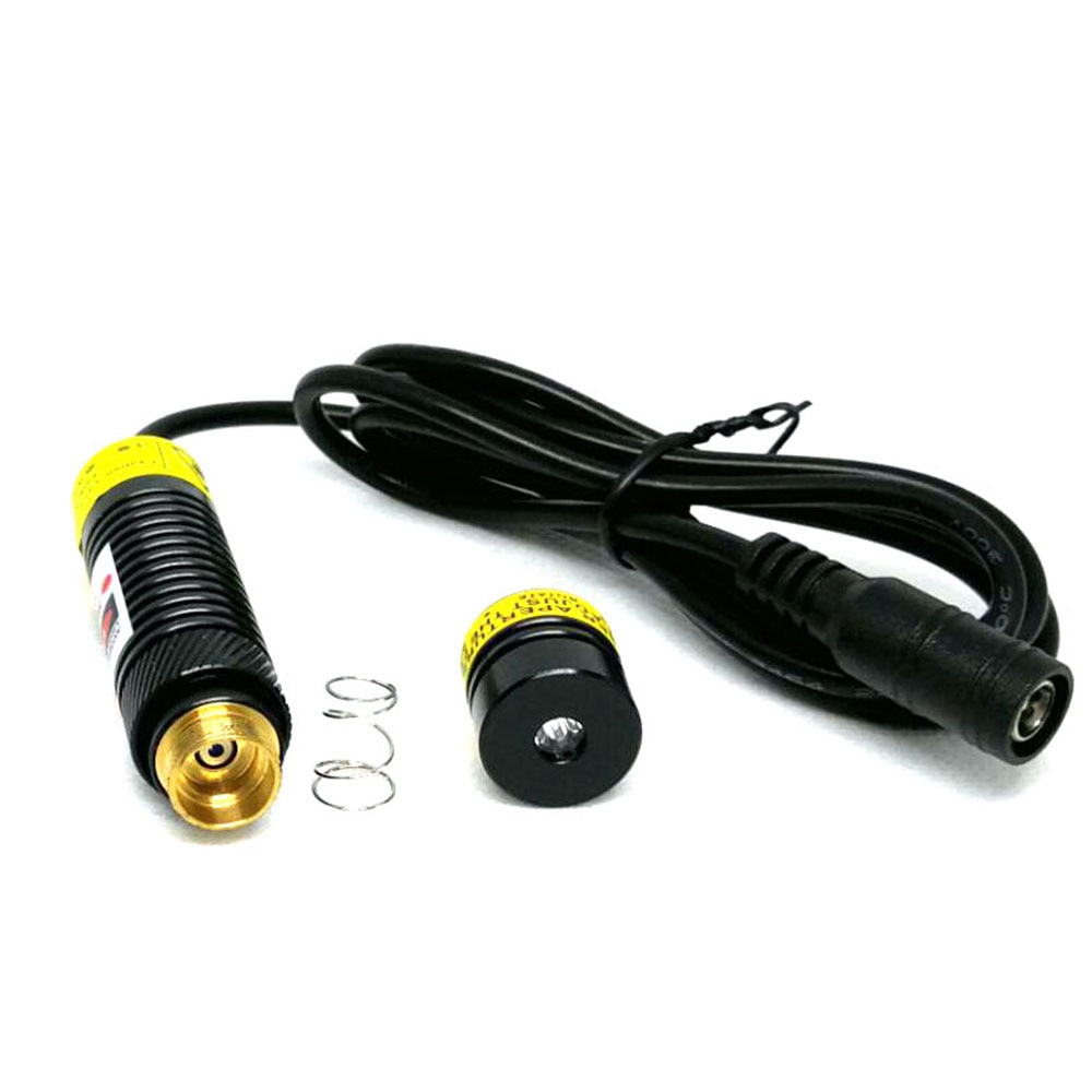 Adjustable 405nm 300mW Dot Laser Diode Module High Power Light w 5V Adapte 16x68mm r & Flexible Holder - Image 5