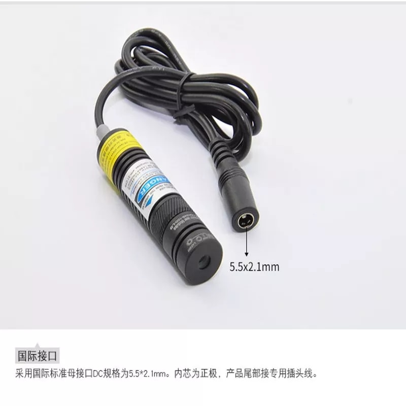 Adjustable 405nm 300mW Laser Diode Module High Power Light NO Adapter 16x68mm