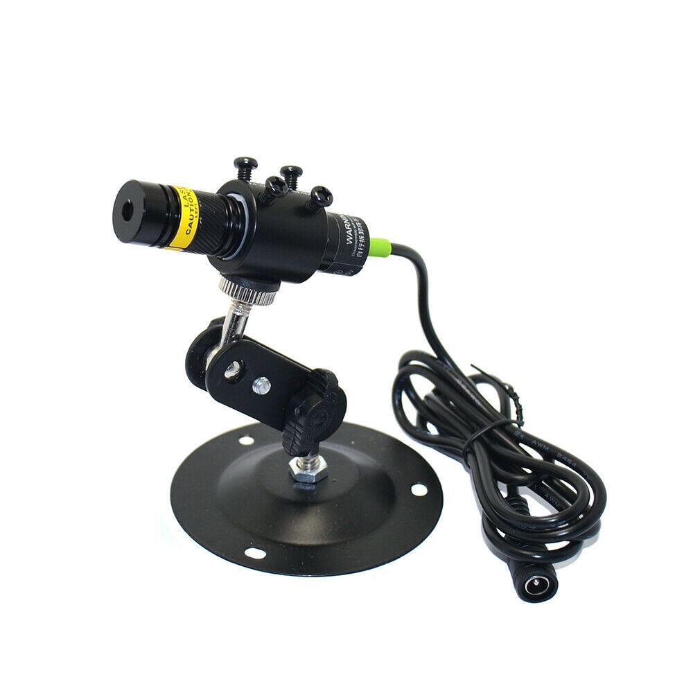 Adjustable 515nm 30mW Green Dot Laser Module Laser Diode High Quality with holder and adapter - Image 3