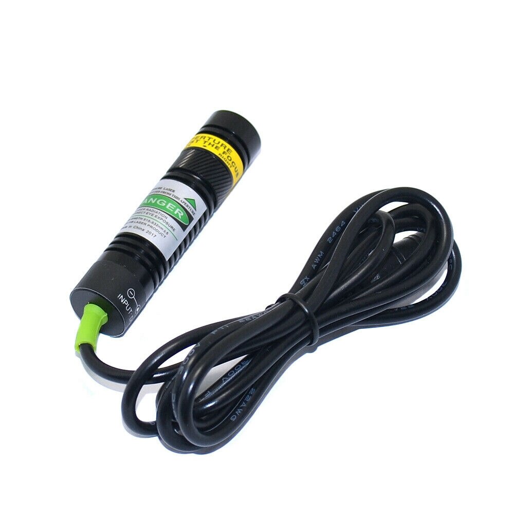 Adjustable 515nm 30mW Green Line Laser Module Laser Diode High Quality with holder and adapter - Image 3