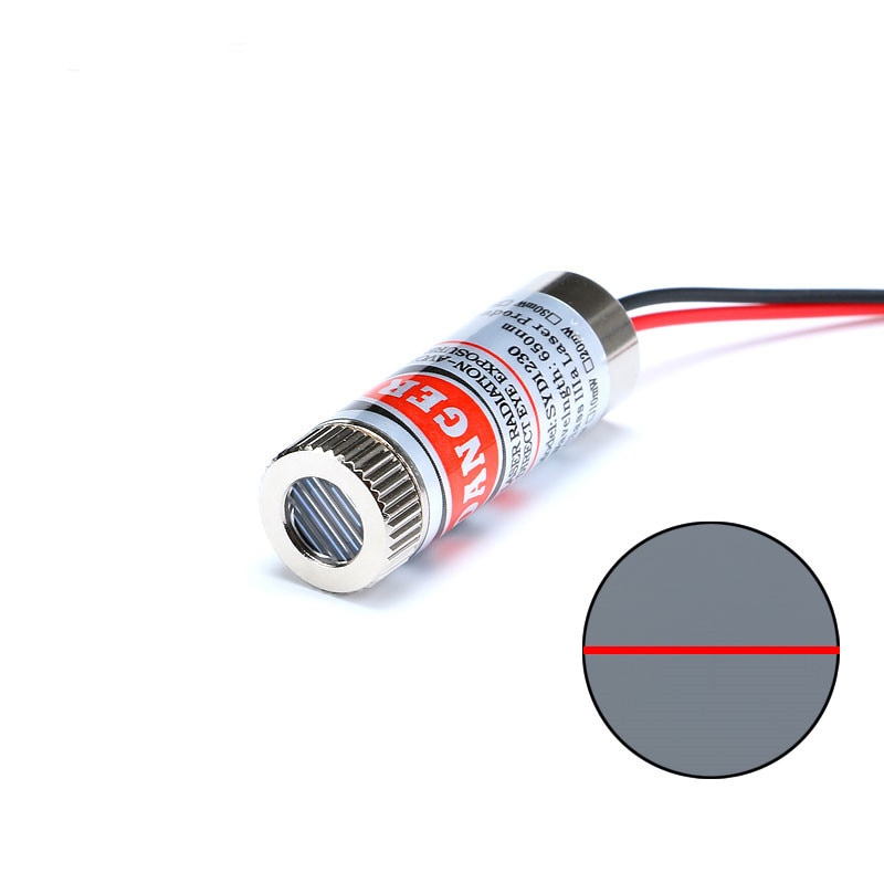 Adjustable Beam 650nm 5mW Red Point / Line / Cross Laser Diode Module Head Glass Lens Focusable Industrial Class 3-5V 12MM - Image 5