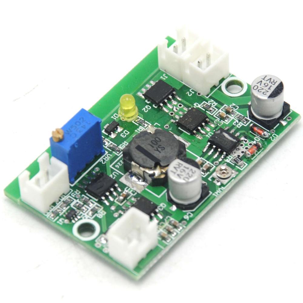 Adjustable Driver Board for 200mW-3500mW 405nm 450nm 520nm 3.5W 12V Laser Diode Module w/ TTL