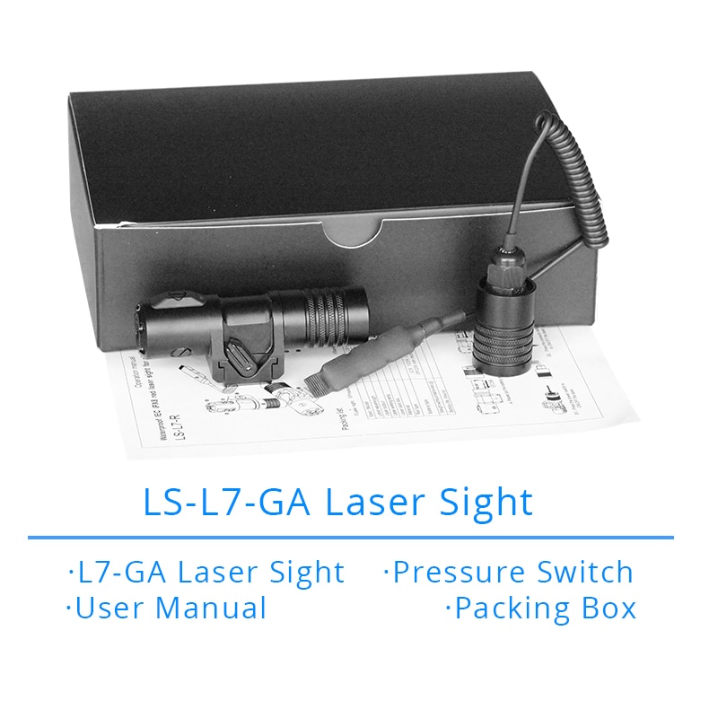 Adjustable Powerful Low/High Green IR Laser Scope Picatinny Rifle Hunting Mira Laser Para Rifle - Image 4