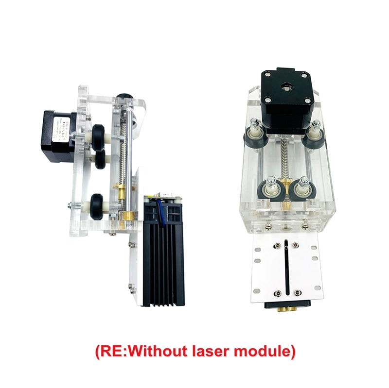 Adjustable laser head fixture DIY for 2 axis desktop diode laser engraving machine use hand wheel control focal length - Image 4