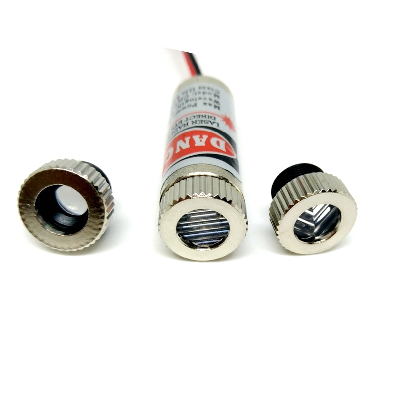 Adjusted Focusable 650nm 5mw Red Laser Diode Module Dot/Line/Cross Shape with 12mm Heatsink - Image 4