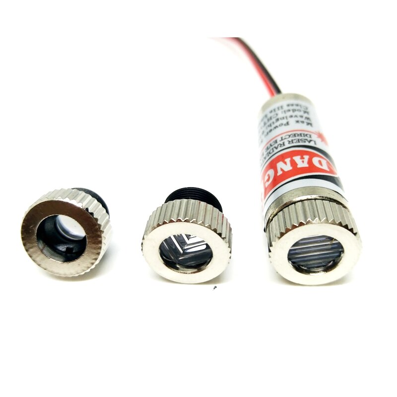 Adjusted Focusable 650nm 5mw Red Laser Diode Module Dot/Line/Cross Shape with 12mm Heatsink - Image 5